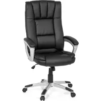 MyBuero RELAX CL150 - Thuisgebruik bureaustoel Zwart HJH OFFICE Kunstleder