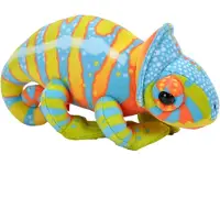 Wild republic Pluche knuffel Kameleon van 13 cm - Knuffeldier