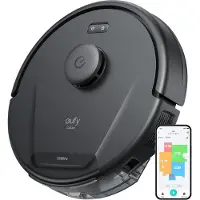 Eufy Clean L60 - Robotstofzuiger - Ultrasterke zuigkracht van 5000 Pa - iPath-lasernavigatie - diepe vloerreiniging - Ideaal voor haren en harde vloeren
