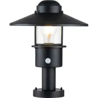 ELSTEAD Buitenverlichting , Klampenborg, Zwart, Metaal, Scandinavisch