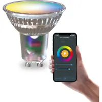 Calex BT Mesh Smart LED Reflectorlamp (glas) GU10 4,9W 345lm 2700-6500K+RGB