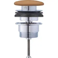 Duravit Push-open ventilatieventiel, keramische ventilatiedeksel, wit, 1 stuk.