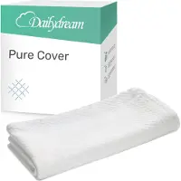 Nivion Topper Hoes Pure 160x200x5 cm Wasbaar Antislip OEKO-TEX