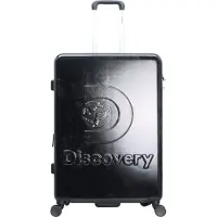 Discovery Stone Harde Koffer / Trolley / Reiskoffer - 77 cm (Large) - Zwart - Zwart / Large