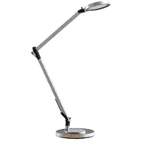 LINDBY Tafellampe , Rilana, dimbare, Metallic, Werkkamer / Kantoor, Metaal, Modern
