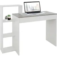 ML-Design Bureau Anna | mdf wit 110x91x40 cm bureaus | NADUVI