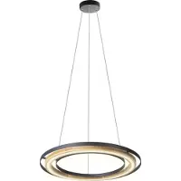 Globo Design hanglamp Rilas enkel zwart