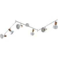 LINDBY Plafondlamp , Fridolin, dimbare, Wit, Keuken, Metaal, Modern