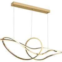 Globo Gouden Hanglamp Iduna Modern