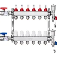 Vevor 6-taks warmteverdeler