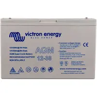 Victron Energy AGM Super Cycle 12V 38Ah Loodaccu 12 V 38 Ah Loodvlies (AGM) (b x h x d) 267 x 175 x 77 mm M5-schroefaansluiting Onderhoudsvrij