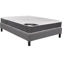 Vente-unique Set decoratieve bedbodem + matras met pocketveren en schuim met vormgeheugen ATLANTIDE van YSMÉE dikte 27 cm - 160 x 200 cm