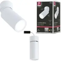 Paulmann Turnal Coin 3SD ABL weiß 93087 LED-opbouwlamp LED 6 W Wit (mat)