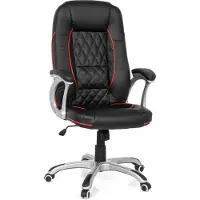 MyBuero RELAX AB100 - Gamestoel HJH OFFICE Kunstleder Zwart/Rood