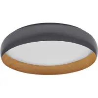 Ledvance LED-plafondlamp Orbis Livia, dimbaar, zwart, Woon-/ Eetkamer, metaal, LED plafondlamp