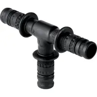 Geberit Mepla persfitting T-stuk 90 kunststof 40 mm 625.310.00.5