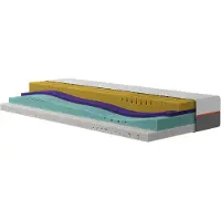 Silver Crown by Brinkhaus 7 Zonen koudschuimmatras | 100 x 200 cm | 25 cm hoog | stevig | Motion 4
