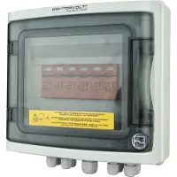 Doktorvolt Zonnepanelen-aansluitkasten, DC 1000V, 2x T1 T2, 2-aderig, PG, merk , artikelnummer 4463