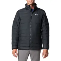 Columbia Sportswear Outdoorjas 'Powder Lite II' grijs / zwart