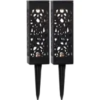 Star Trading LED solar-sfeerlamp Izola met aardspies 2 per set