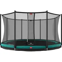 Berg - InGround Favorit 380 Trampoline + Comfort Safety Net - Green (35.12.04.02)
