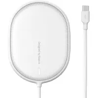 Baseus Magnetisch Wireless Draadloos Qi Charging Opladen Pad 15W - Wit