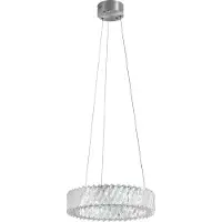 LUCANDE Hanglampe , Glacis, Doorzichtig, Woonkamer, Glas, Designer