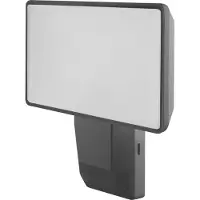 Osram LED-sensor-buitenspot ENDURA PRO FLOOD, grijs, 27 W FLOOD, alu / grijs / zink, Kunststof, LED buitenlamp