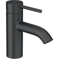 Kludi Bozz - Wastafelkraan met afvoergarnituur Push-Open, mat zwart 382663976