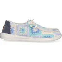 HeyDude Instappers Dames Wendy Multi Textiel | Maat 39
