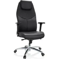 Hjh OFFICE FERRARA - Professionele directiestoel Zwart