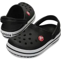 Crocs Open schoenen cranberry / zwart / wit
