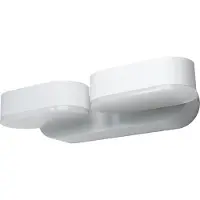 Ledvance LED Außenwandleuchte Endura Style Mini Spot II Weiß IP44 13W 800lm Warmweiß 3000K