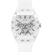 GUESS Analoog horloge 'PHOENIX' wit