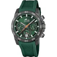 Lotus Analoog horloge groen