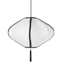 Beliani TUCORO - Hanglamp - Wit - Nylon