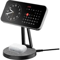 XLayer 220290 MagFix Pro 2 in 1 Induktive Ladestation schwarz, 15 Watt