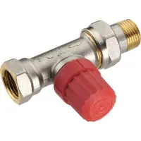 Danfoss RA-N 15 Thermostatische Radiatorkraan - Recht - 1/2" (DN15) - Voorinstelbaar - Inclusief Stofkap - 013G0034