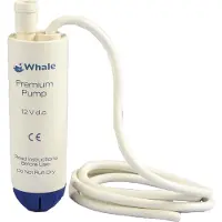 Whale Premium Gp1354 13.2l/min Submersible Electric Galley Pump 24v Transparant