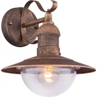Globo Lighting Desing wandlamp Linda bruin
