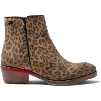 Lazamani Enkellaarsjes Dames Bruin Suède Size 39