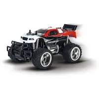 Carrera 370180012 Red Hunter X 1:18 RC modelauto voor beginners Elektro Monstertruck Achterwielaandrijving Incl. batterijen