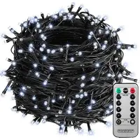 Monzana Kerstverlichting Koud Wit 40m Afstandsbediening