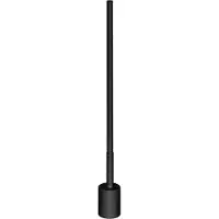 Ledvance Cornerslim Smart Wifi Vloerlamp 80 cm – Zwart – RGB & CCT – Slanke Smart Staande Lamp voor Modern Interieur