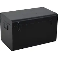 Loft42 Opbergkist Medium | Jax Design metaal zwart 50x31x31 cm opbergdozen | NADUVI