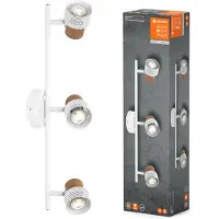 Ledvance Plafondspot | Cork | 2700K | Wit | 3x 3.4W