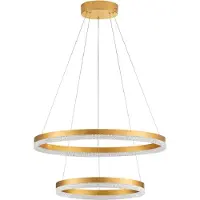 Lyora Hanglamp Adria goud Ø 60cm double