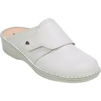 Finn Comfort Muiltjes 'Pantolette Damen 02526 001000 Echtleder in weiß' wit