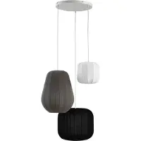LINDBY Hanglampe , Helin, dimbare, Meerkleurig, Woonkamer, Stof, Scandinavisch