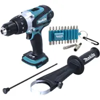 Makita DHP 458 Z accu-klopboormachine 18 V 91 Nm + 22-delige bitset - zonder accu, zonder oplader